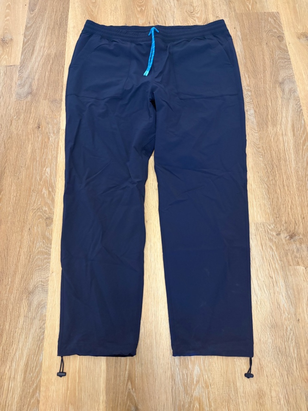 Cotopaxi Subo Pants XL Navy Blue Lightweight Bungee Cuff Hiking Travel Outdoor